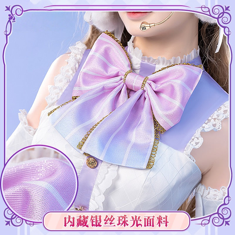 Love Live Minami Kotori Valentine's Day Cosplay Costume With Big Bowknot