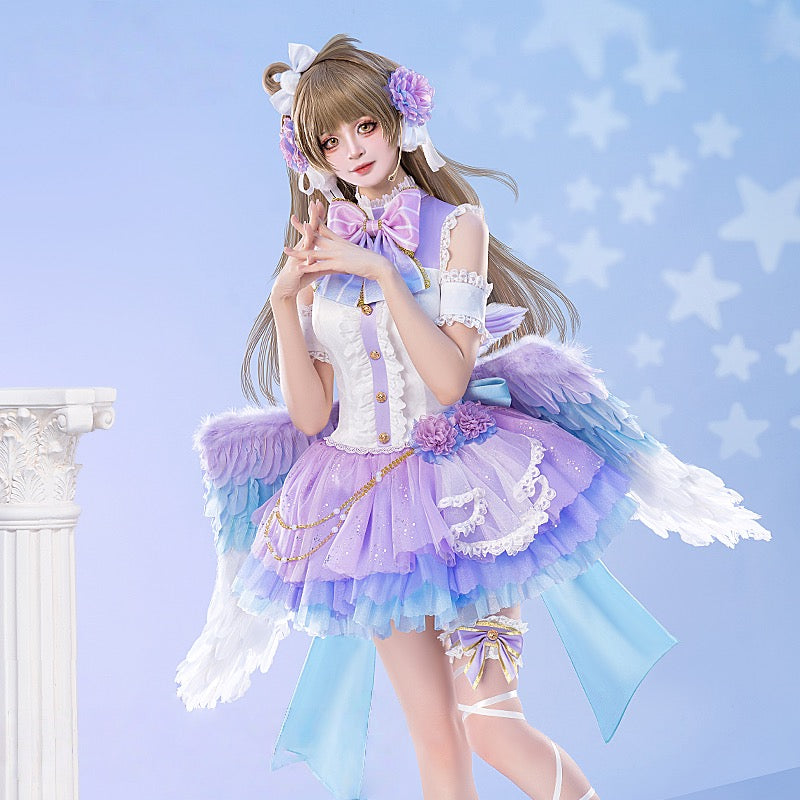 Love Live Minami Kotori Valentine's Day Cosplay Costume With Big Bowknot