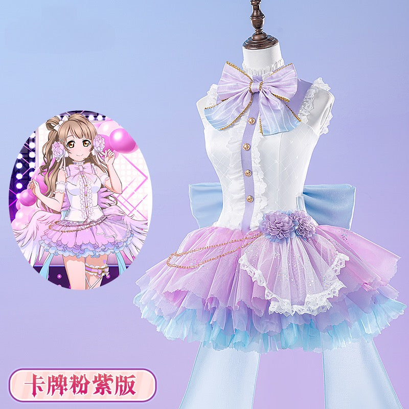 Love Live Minami Kotori Valentine's Day Cosplay Costume With Big Bowknot